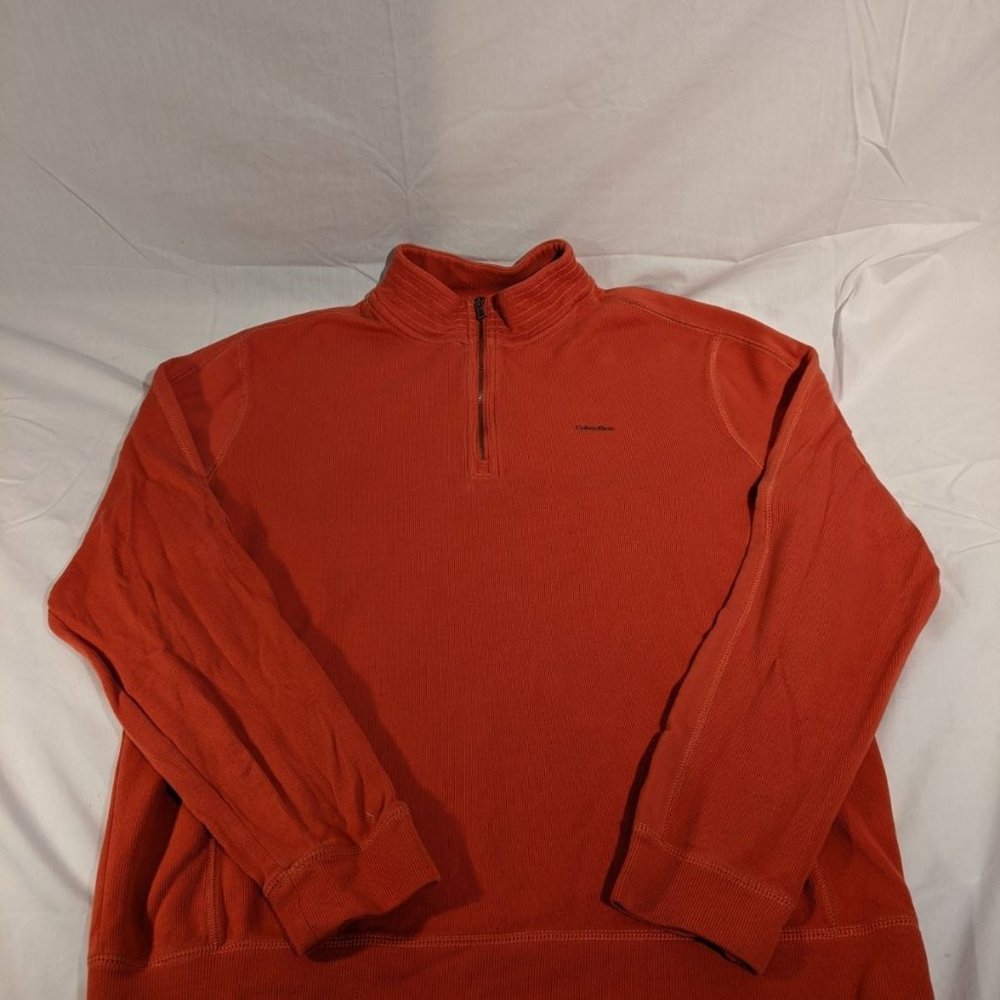 Calvin Klein quarter zip up sweater